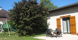 gite le praz jardin et terrasse ensoleillée